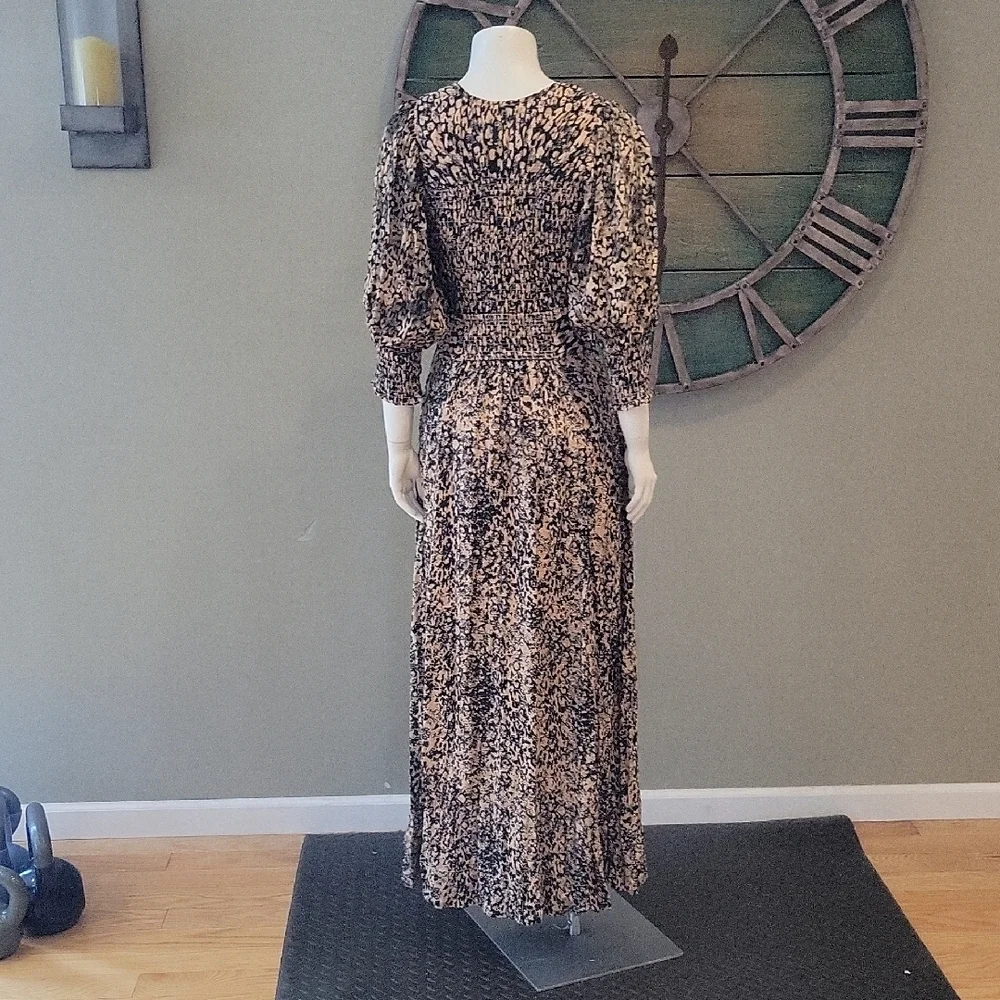 Free People String Of Hearts Maxi Dress In Cream Combo